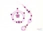 Preview: Nuggiketteli & Greifling Set Glamour-Line Rosa - Violett